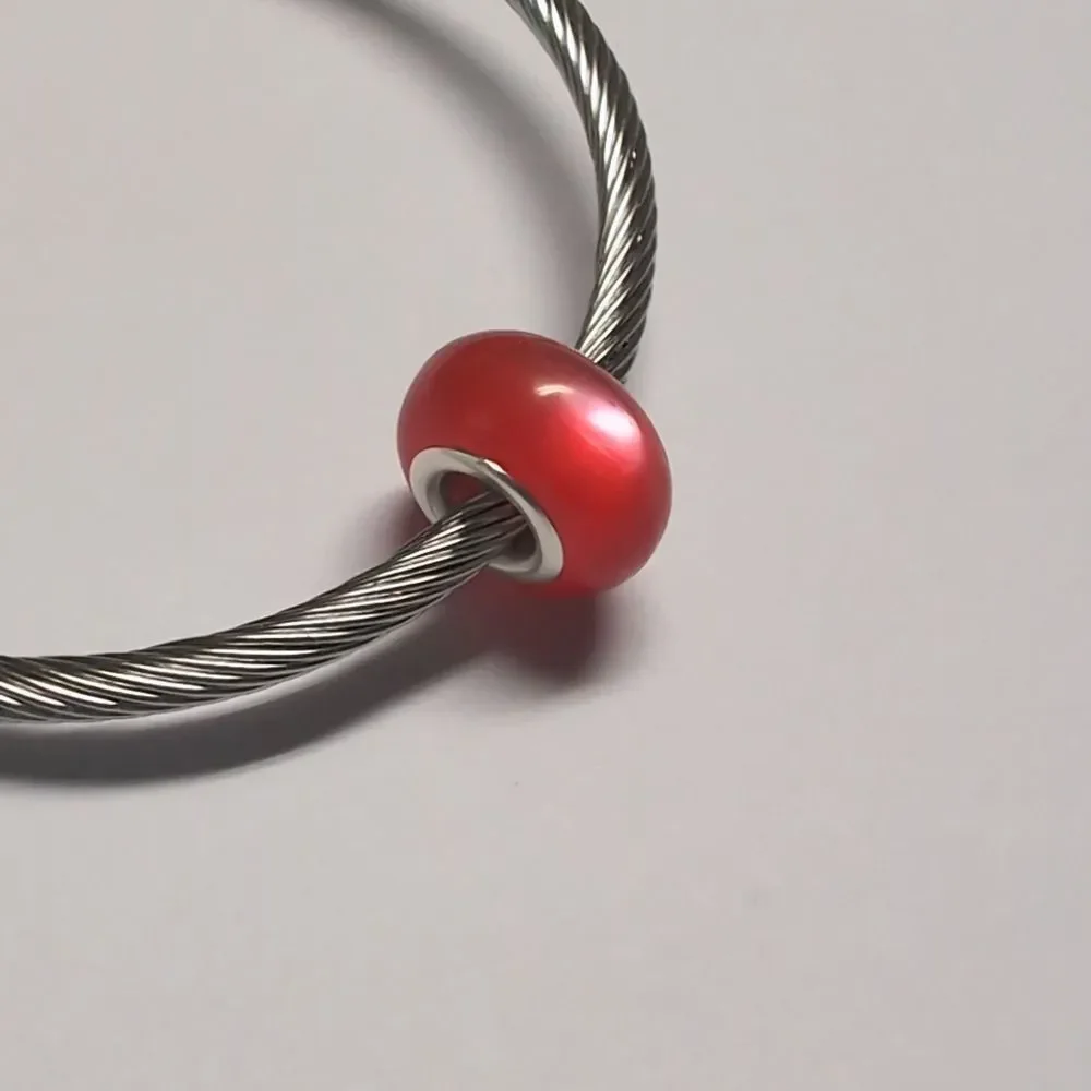 Red Charm for‎ Pandora Style Bracelet